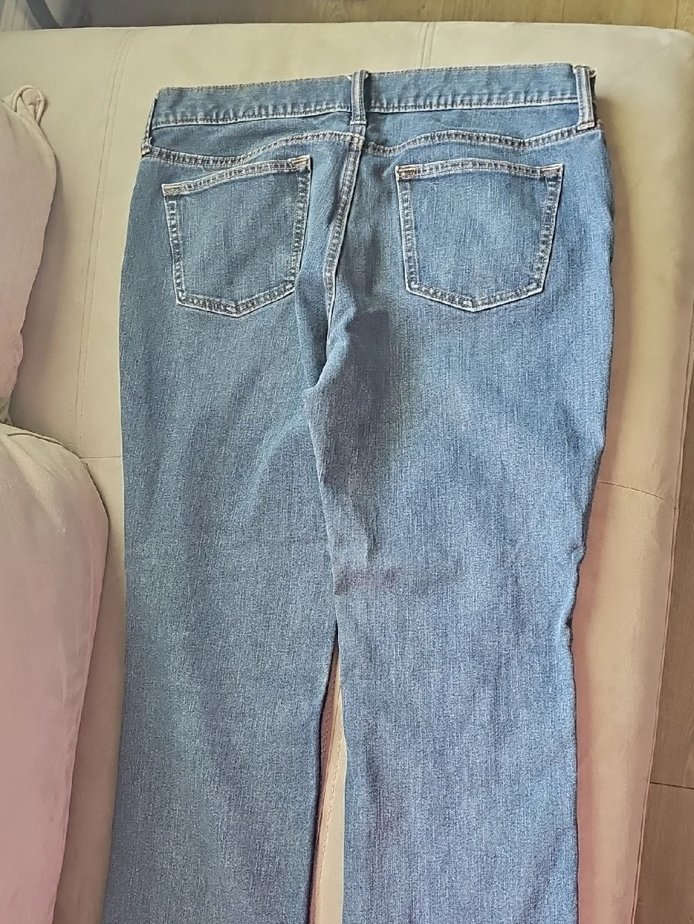Old Navy Light Blue Straight Detroit  Mens Jeans